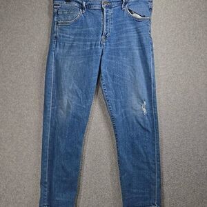 Citizens of Humanity Jeans Elsa Mid Rise Slim Fit Crop 32